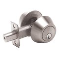 Tell Double Cylinder Grade 3 Deadbolt, SCC, KA4, Satin Stainless Steel DB3062-SC-32D